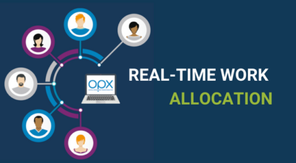 Real-time work allocation
