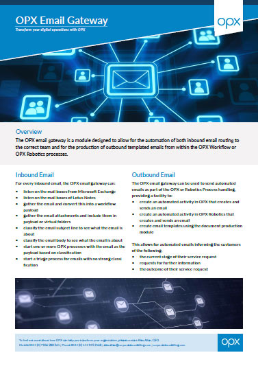 OPX Email Gateway